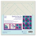 thumbnail image 1 of June Tailor JT1406 London Labyrinth Quilt as You Go Die-Cut Quilt Blocks on Batting, 1 of 3