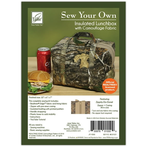 June Tailor SYOwn EDGE Insulated Lunchbox Kit