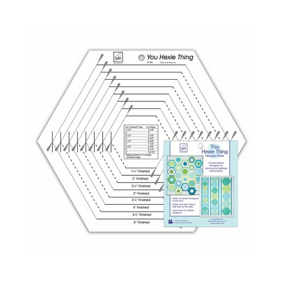 You Hexie Thing Hexagon Ruler