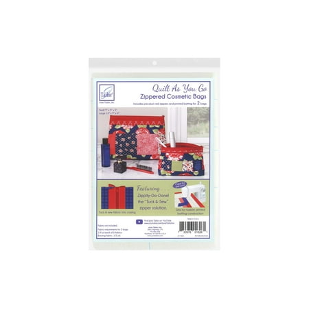 June Tailor Zippity Do DoneCosmeticBagW/RedZipKit