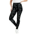 thumbnail image 1 of June + Vie Women's Plus Size Classic Ankle Legging, 1 of 5