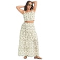 thumbnail image 1 of June & Vie Women's Plus Size Cropped Eyelet Top, 1 of 3