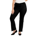 thumbnail image 1 of June & Vie Women's Plus Size Curvie Fit Bootcut Jeans, 1 of 4