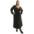 thumbnail image 1 of June + Vie Women's Plus Size Empire Waist Dress, 1 of 6
