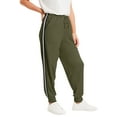 thumbnail image 1 of June + Vie Women's Plus Size French Terry Jogger, 1 of 5