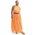 thumbnail image 1 of June & Vie Women's Plus Size Halter Eyelet Maxi Dress, 1 of 4