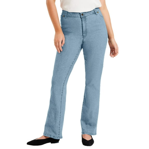June & Vie Women's Plus Size June Fit Bootcut Jeans