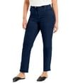 thumbnail image 1 of June + Vie Women's Plus Size June Fit Straight-Leg Jeans, 1 of 5