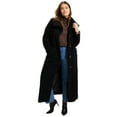 thumbnail image 1 of June + Vie Women's Plus Size Maxi Teddy Fleece Coat, 1 of 6