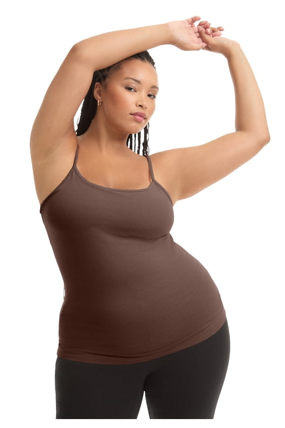 Women's Plus Size One+Only Shelf-Bra Cami