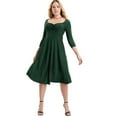 thumbnail image 1 of June + Vie Women's Plus Size Sweetheart Swing Dress, 1 of 6