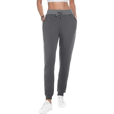 JuneFish Women Joggers Cozy Sweatpants Tapered Active Yoga Lounge Track Pants with Pockets