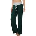 thumbnail image 1 of JuneFish Women Wide Leg Pants Casual Stretch Yoga Pant Palazzo Lounge Pants, 1 of 7