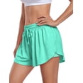thumbnail image 1 of JuneFish Women's 2 in 1 Flowy Athletic Shorts Running Tennis Skirt Workout Skorts with Pockets, 1 of 8