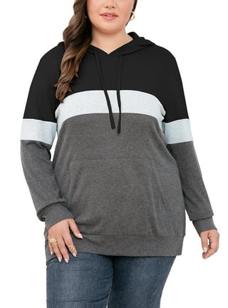 Plus Size Workout Sweatshirts in Plus Size Activewear Walmart