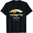 thumbnail image 1 of Juneau Alaska, Outdoors, AK Vacation Souvenir T-Shirt, 1 of 3