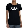 thumbnail image 1 of Juneau Alaska , Women T-Shirt, Female 3X-Large, 1 of 4