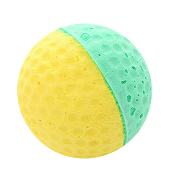 Junepar 1.6" 10Pcs Soft Latex Cat Toy Balls Colorful Foam Chew & Play Balls for Kittens & Puppies - Interactive Pet Teaser Toys