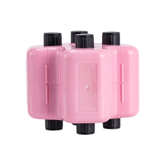 Junepar 4-in-1 Roller Stamp Reusable Arithmetic Practice Tool with Ink Multipurpose Educational Accessory for Daily Learning and Drills