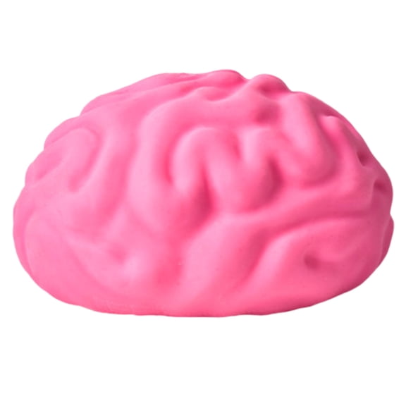 Junepar Brain-Shaped Squishies Toy Slow Rising Squeeze Stress Ball Realistic TPR Sensory Fidget Toy for Anxiety Relief & Focus – Autism Awareness Day Friendly
