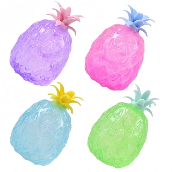 Junepar Decompression Slow Rising Pineapple Squishies Toy - Soft Sensory Fidget for Kids & Adults Stress Relief Desk Accessory
