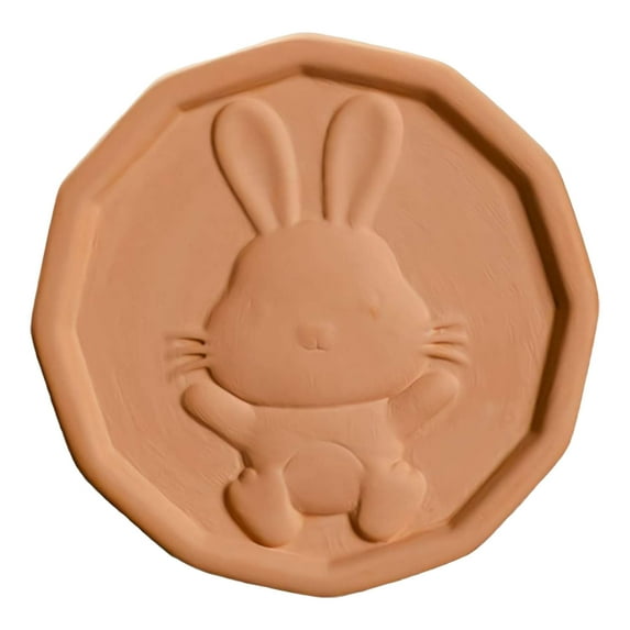 Junepar Terracotta Brown Sugar Saver- Brown Sugar Keeper Disc to Maintain Food Moisture in Storage Container - Terra Cotta Bear Softener Alternative
