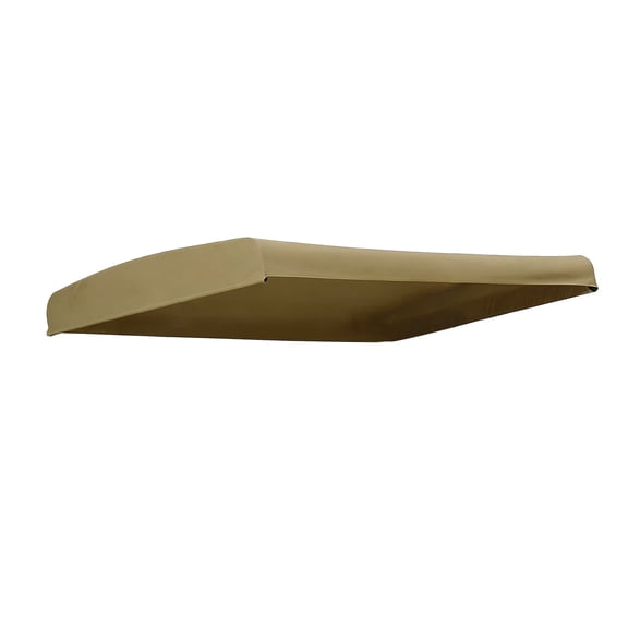 Junepar Universal Patio Swing Canopy Cover Replacement Outdoor Swing Top Cover Waterproof UV Protection Swing Roof for Garden Courtyard Balcony (Swing Frame Not Included)