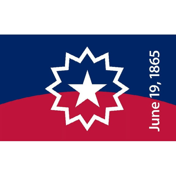 Juneteenth 3'x5' Flag Rough Tex 68D