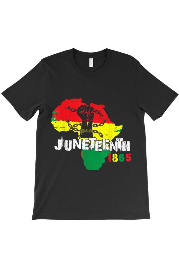 Juneteenth Celebrating Black Freedom 1865 African American Vintage H16497 Unisex T-Shirt, Up to 5XL Available
