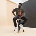 thumbnail image 1 of Juneteenth Flag Black History Month African American Pride Graphic classic tee (Dark Chocolate, 2XL), 1 of 2