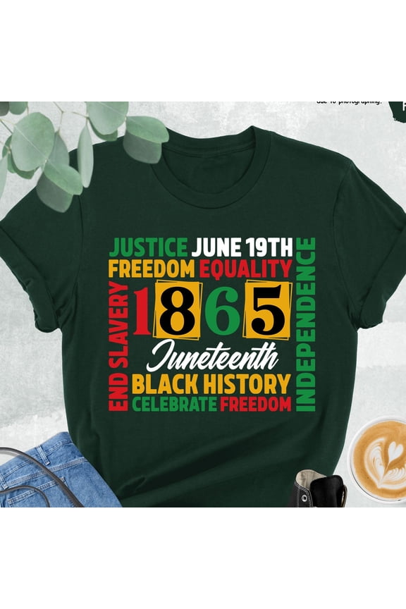 Juneteenth Shirt Black History T shirt African American Tee Black Freedom Shirt Equality G