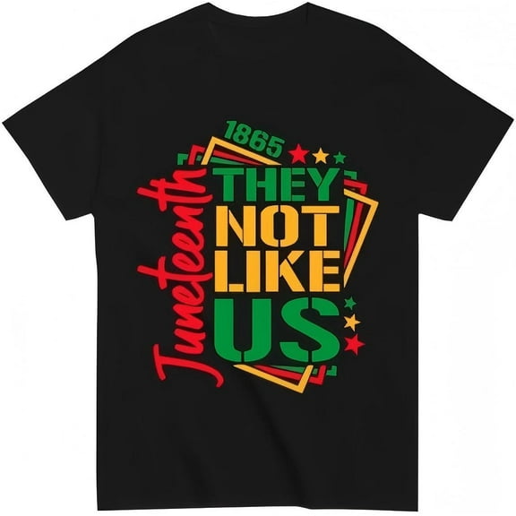 Juneteenth_Shirt Outdoor Tops Sports T-shirt Casual Graphics Tops Gift Tee Medium Man Women 10034 (1)