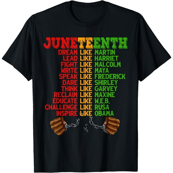 Juneteenth_Shirt Outdoor Tops Sports T-shirt Casual Graphics Tops Gift Tee Medium Man Women 10034 (58)