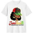 thumbnail image 1 of Juneteenth_Shirt Outdoor Tops Sports T-shirt Casual Graphics Tops Gift Tee Medium Man Women 10034 (96), 1 of 4