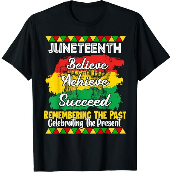 Juneteenth_Shirt Outdoor Tops Sports T-shirt Casual Graphics Tops Gift Tee Medium Man Women