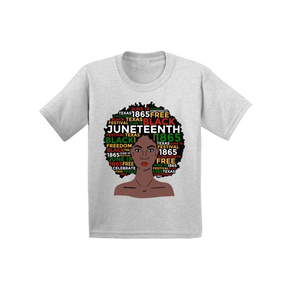 Juneteenth T-shirt for Youth - Freedom Day - Kid’s Black Pride Tee
