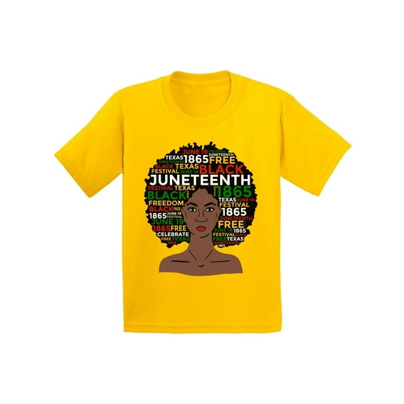 Juneteenth T-shirt for Youth - Freedom Day - Kid’s Black Pride Tee
