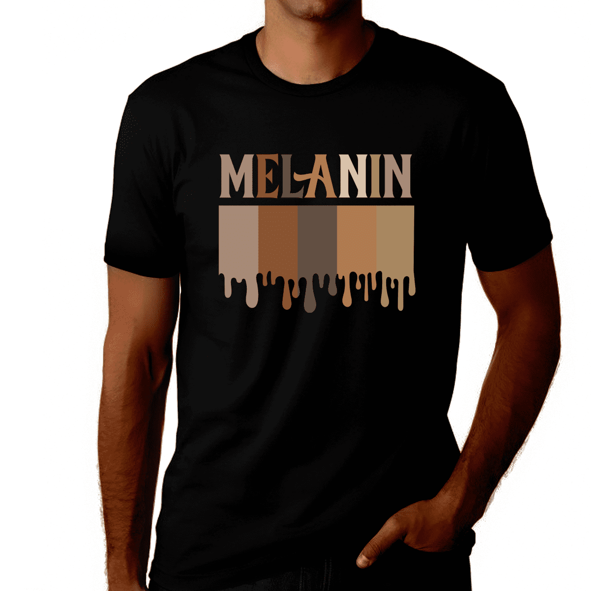 Black hotsell melanin shirts