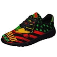 thumbnail image 1 of Junetenth Legalize Being Black Shoes Sneakers for Women Men Black Size 9, 1 of 7
