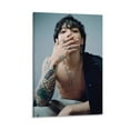 thumbnail image 1 of Jung Kook Singer Poster Picture Print Wall Art Poster Painting Canvas Posters Artworks Gift Room Aesthetic 16x24inch(40x60cm), 1 of 6