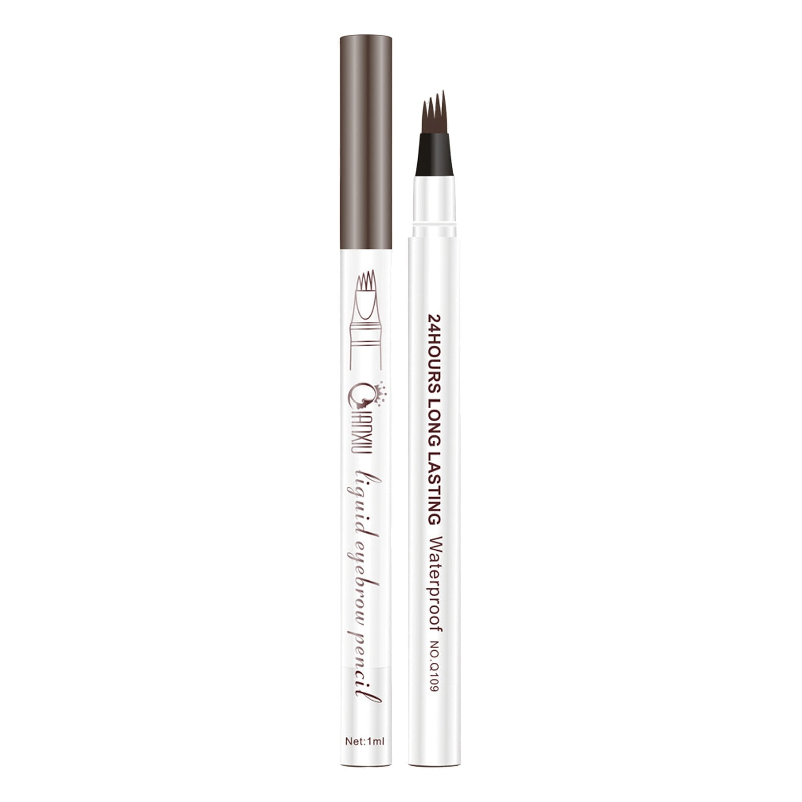 Jungdeepe 1ml Four Forked Eyebrow Pencil Smooth Application Long