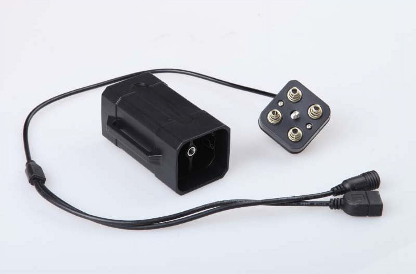 Jungdeepe 4x18650 Battery Storage Bike Lights for Night Riding Battery Powe Kids Bike Lights