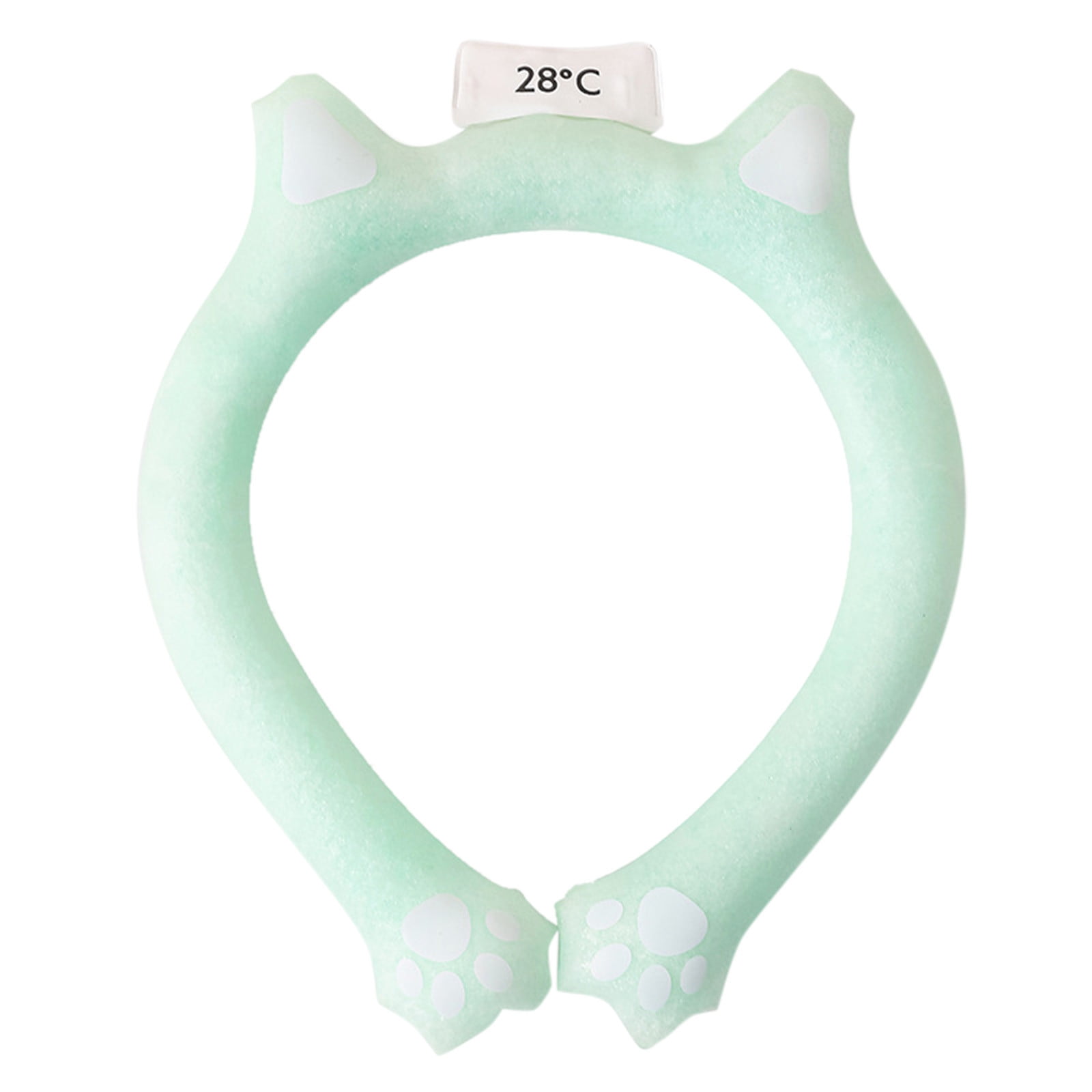 Jungdeepe Chilly Ice Ring Neck Ice Pack Neck Tube Reusable Wearable