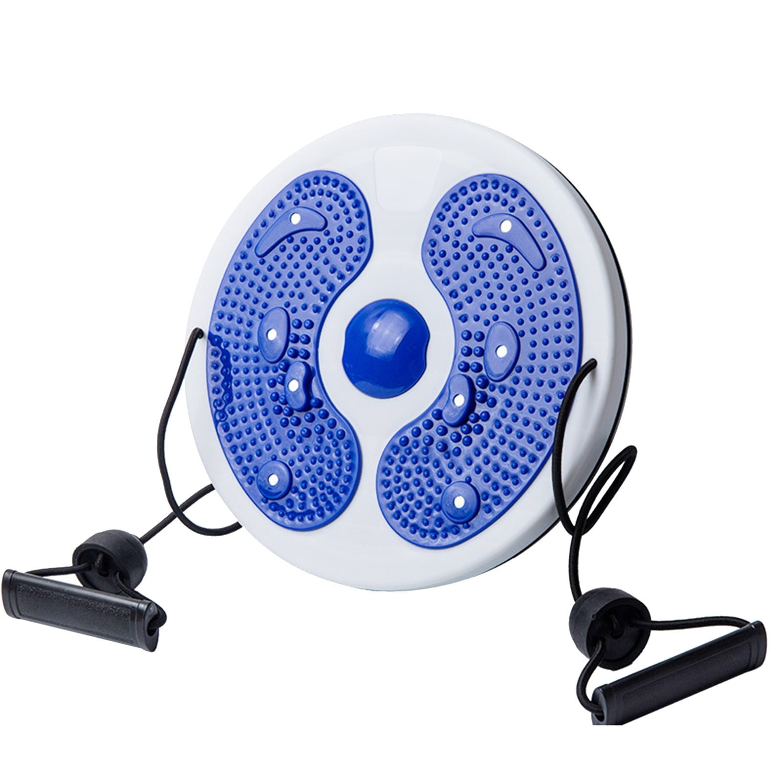 Waist Twister Machine With Resistance Bands - Silent Ab Twister Board For Belly Fat, 300 Lb Capacity