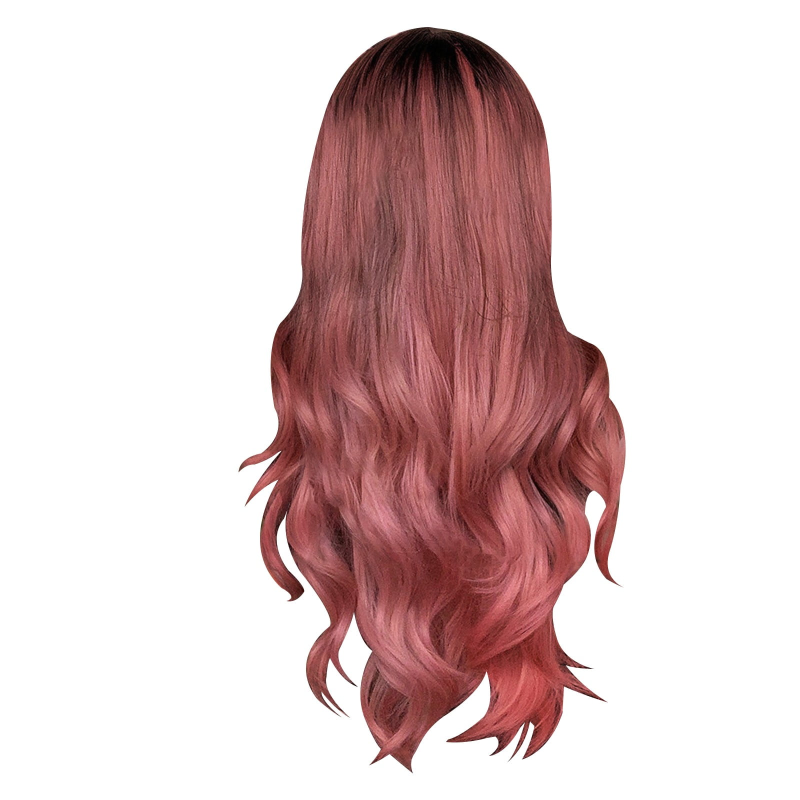 Jungdeepe European And Style Wig Black On The Top Of The Head Gradient