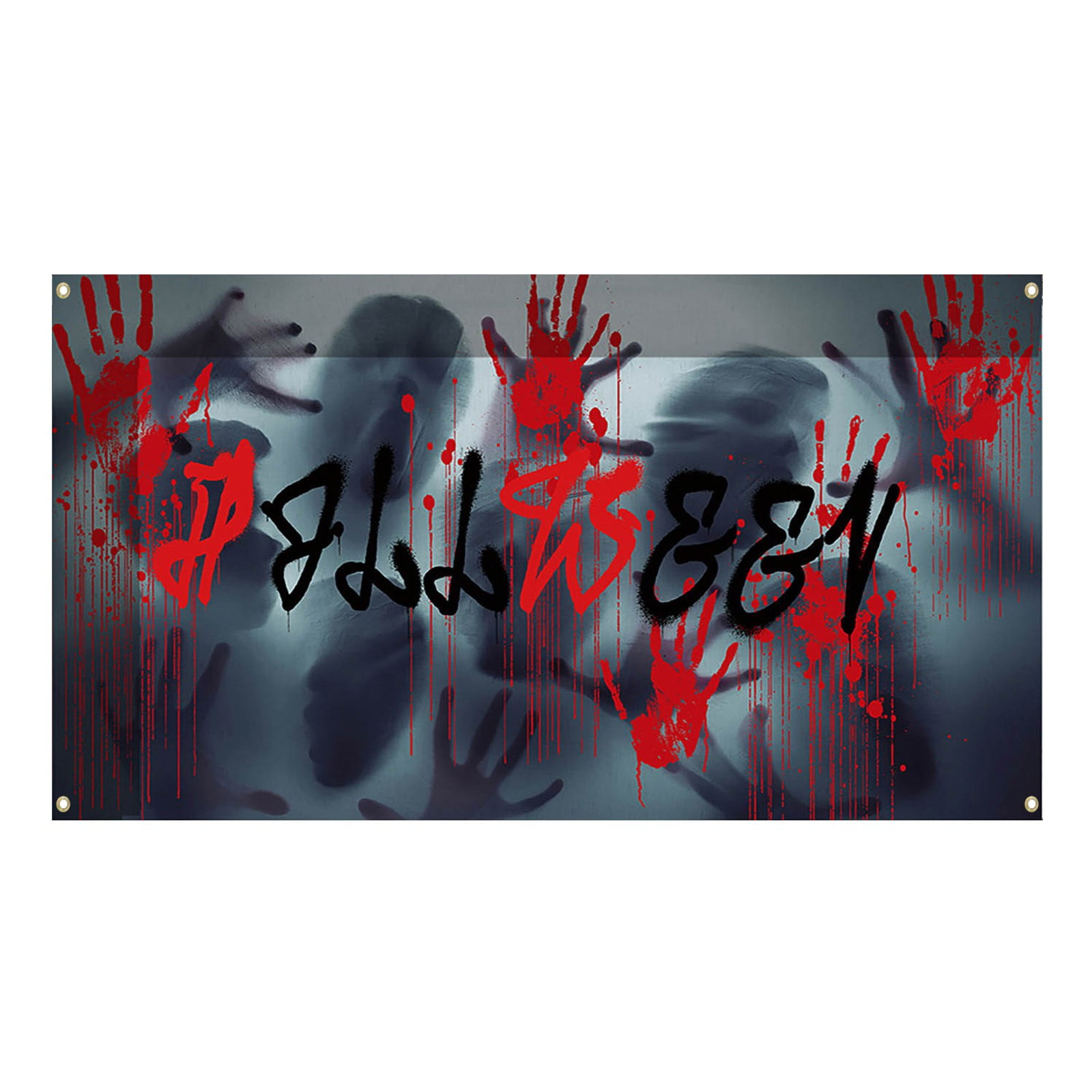 Jungdeepe Garage Themed Banner With Haunting Graphics For Car