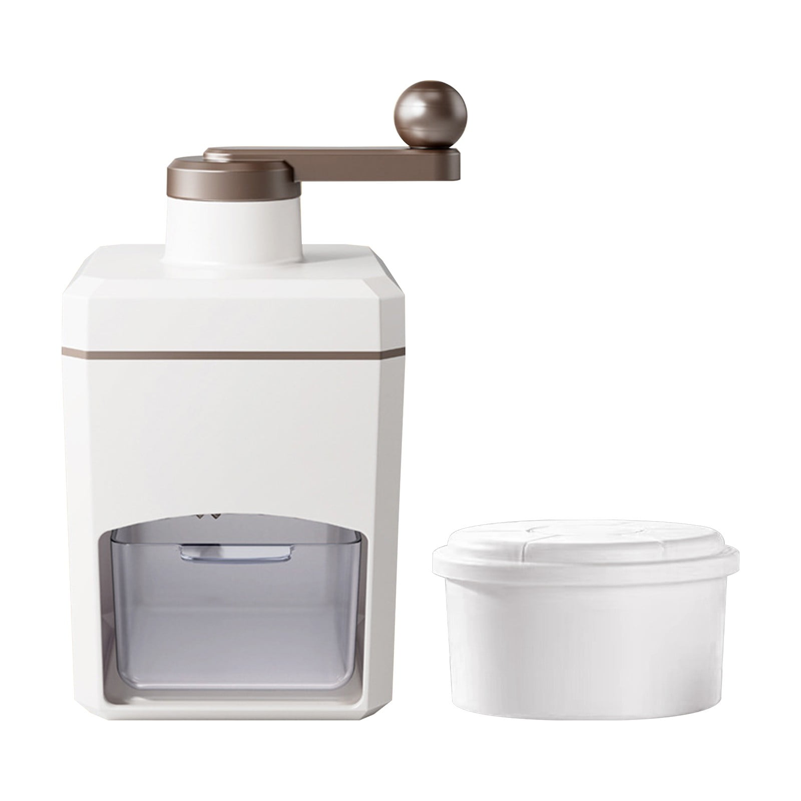Jungdeepe Household Shaved Ice Portable Manual Ice Sand Stainless Steel