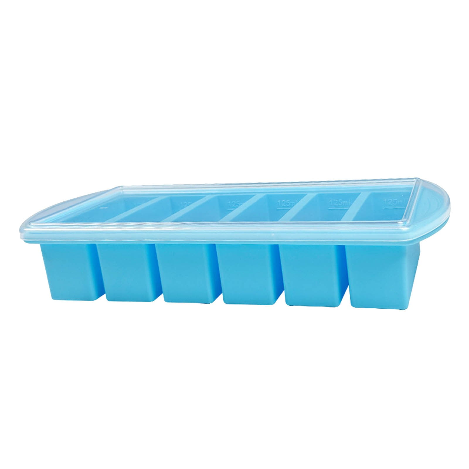 Jungdeepe Large Silicone Ice Cube With Lid Soup Crisper Food Storage