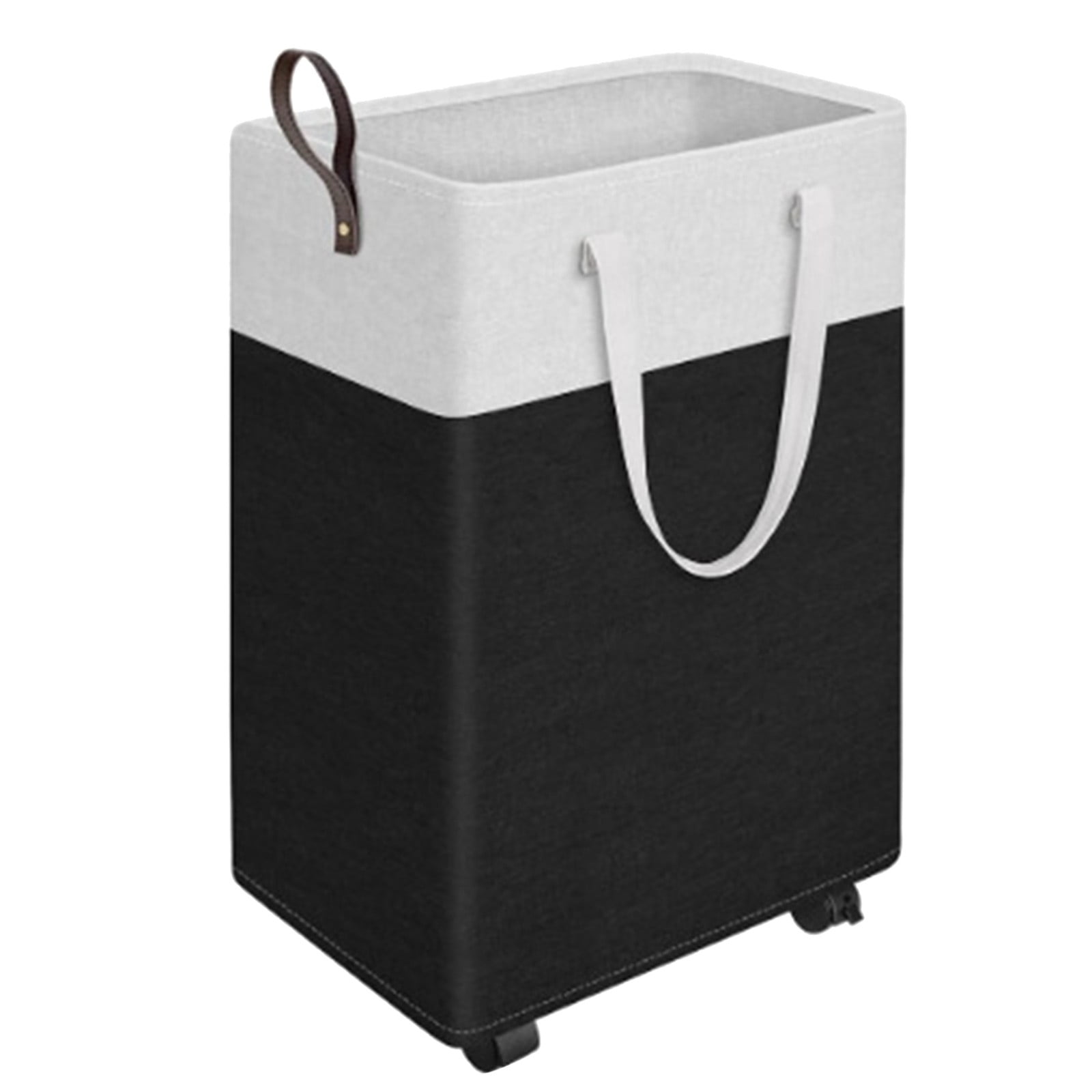 Jungdeepe Laundry Hamper with 3 Hamper with Rollers Girls Laundry