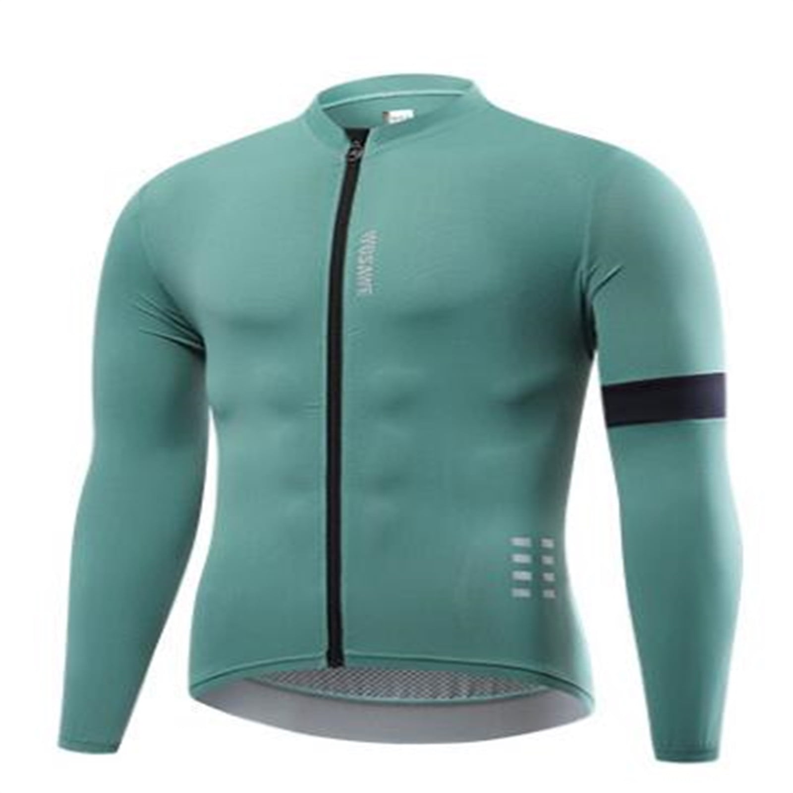 Jungdeepe Men's Cycling Wind Jacket Reflective Ultralight Windbreaker